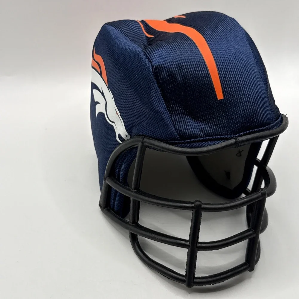 NFL Denver Broncos Helmet Football Build-A-Bear Accessory Blue Orange BAB